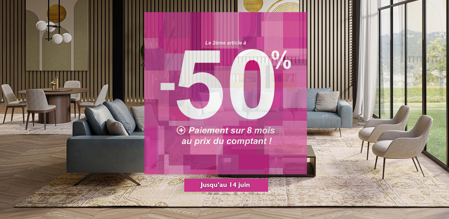 Promotions de Meubles en Tunisie chez Chateau d’Ax